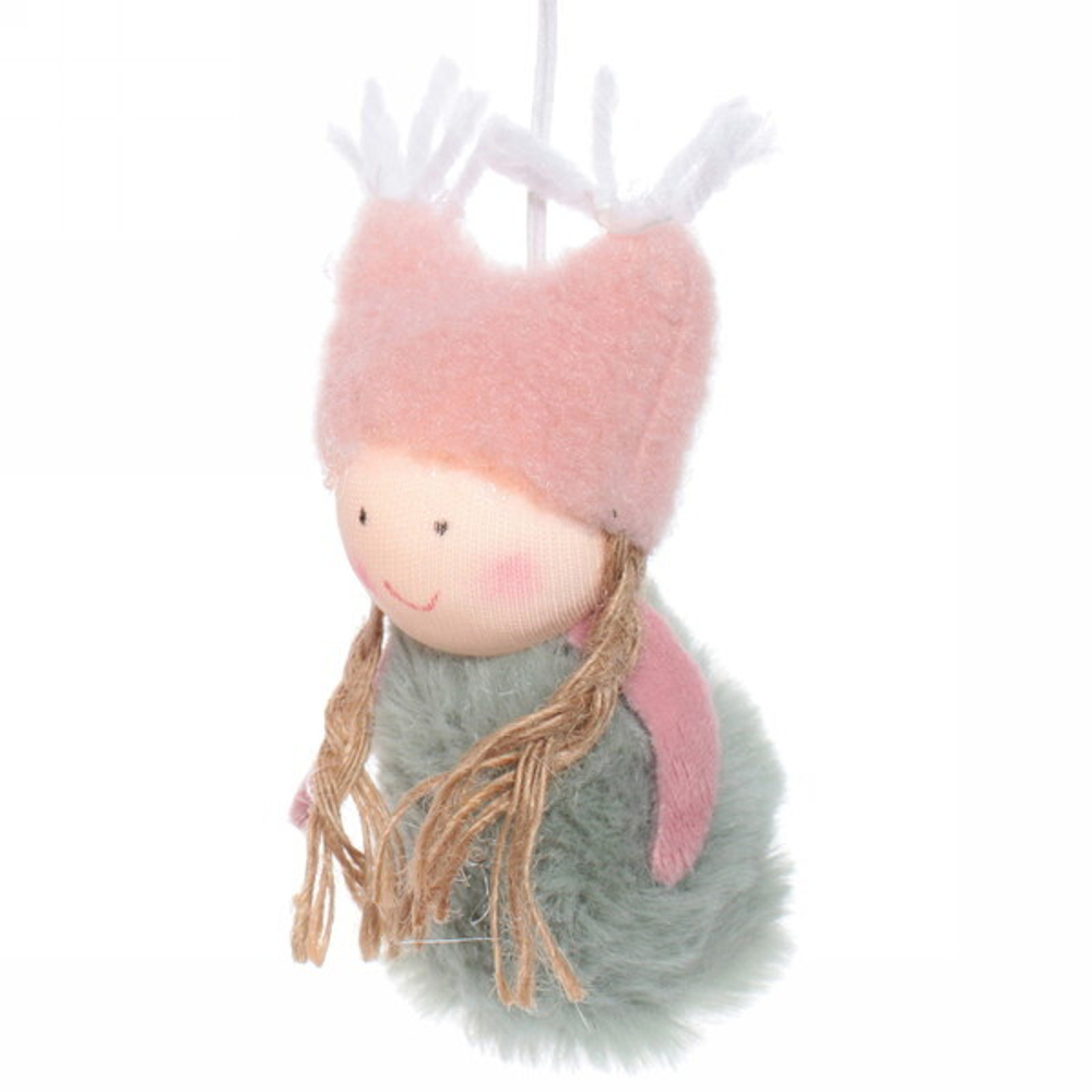 Украшение новогоднее подвесное «Зимнее настроение» 9 см