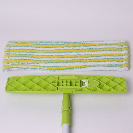 Полотер с насадкой из микрофибры 40х10 см. Valsar VS-0058 и телескопической рукояткой 120 см