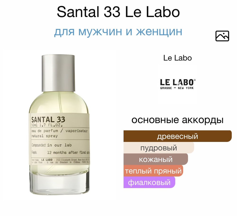 Santal 33 Le Labo