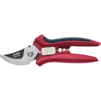 Секатор плоскостной ELITECH PB 02 с отверстиями для снятия шипов роз