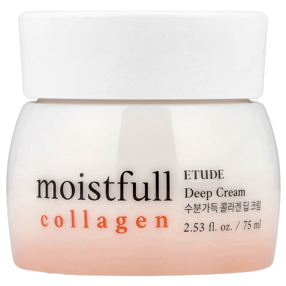 ETUDE, увлажняющий коллаген, насыщенный крем, 75 мл (2,53 жидк. унции)
