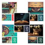 Тетрадь А5, 48 л., BRAUBERG ЭКО, линия, обложка картон, ВИНТАЖ, 403030, 5шт