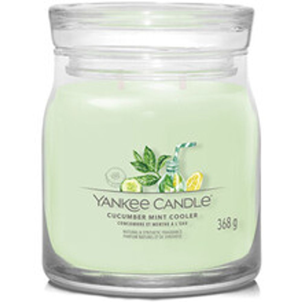 Yankee Candle Cucumber Mint Cooler Signature Candle (cucumber mint lemonade) 368.0g Yankee Candle Cucumber Mint Cooler Signature Candle (cucumber mint lemonade) 368.0g