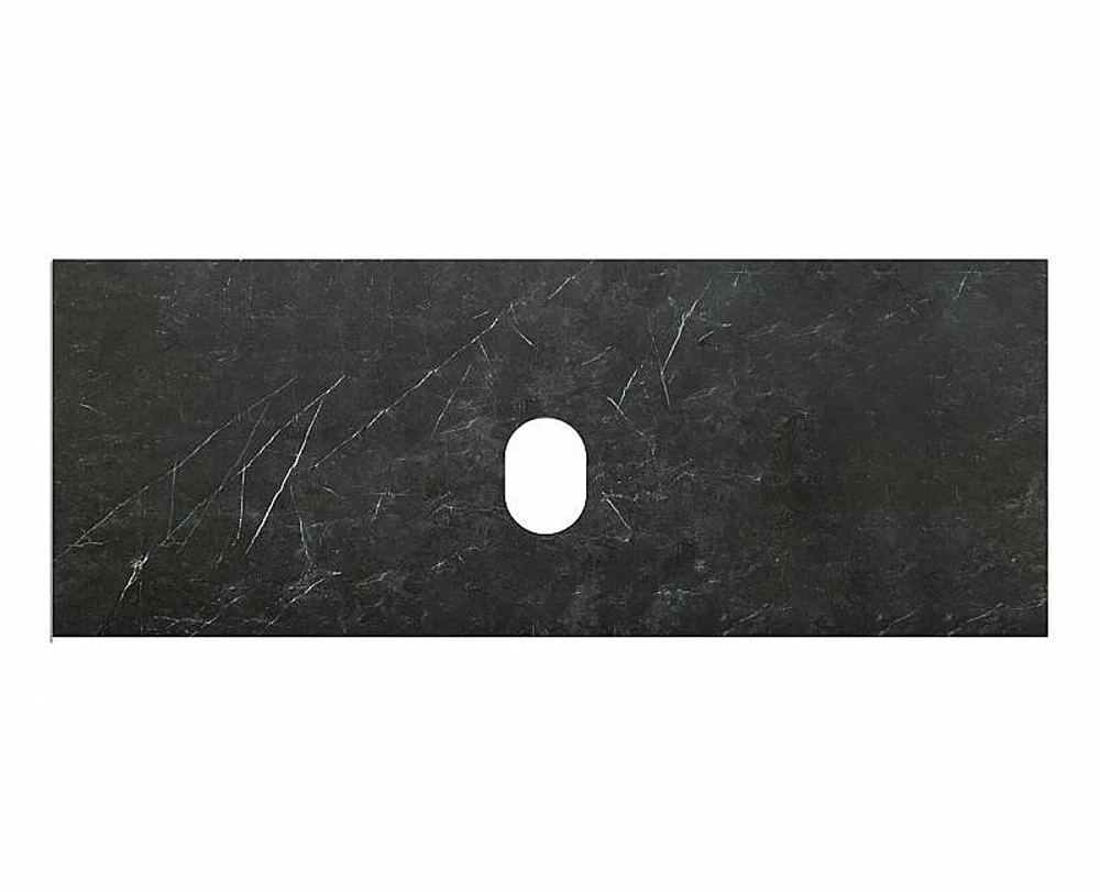 Столешница BelBagno KEP-120-MNO-W0 черный матовый мрамор