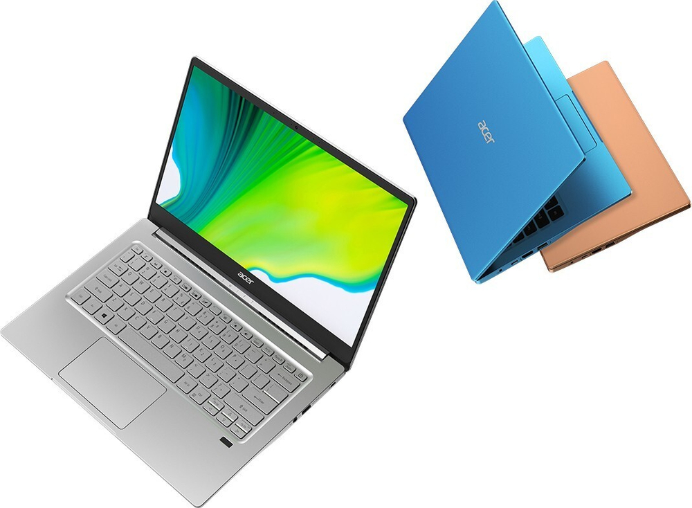 Ноутбук Acer Swift 3 SF314-59-55T0 (NX.A5QER.006) 14;(1920x1080)IPS/ i5-1135G7(2.4ГГц)/ 8Гб/ 512Gb SSD/ Iris Xe Graphics/ нет DVD/ Win10 / Синий