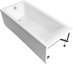 Акриловая ванна Aquanet Aura 170x70 (с каркасом)
