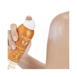 Vichy Солнцезащитный увлажняющий спрей-вуаль SPF 50, 200 мл