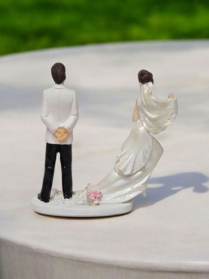 Свадебные фигурки "Жених и невеста" на торт
