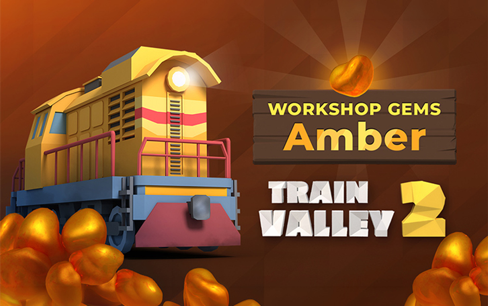 Train Valley 2: Workshop Gems - Amber (для ПК, цифровой код доступа)