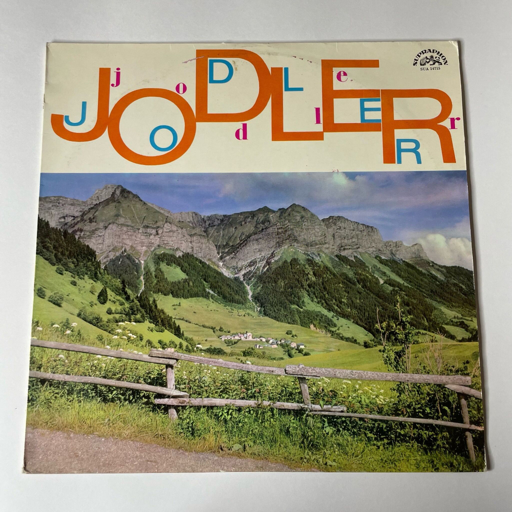 Винтажная виниловая пластинка LP Jodler Йодль 20 Тирольских Песен (Чехословакия 1966)