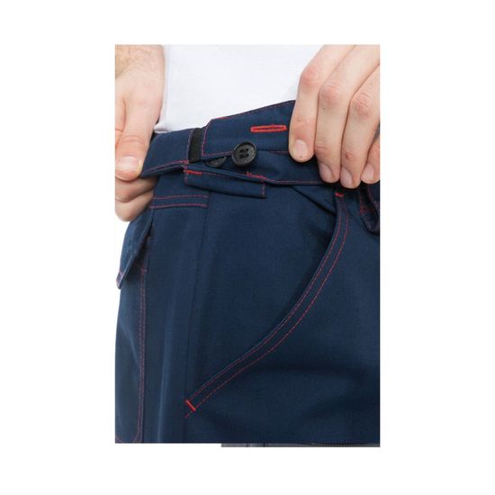 Костюм "Авангард" NEXT брюки (т.синий/красный)