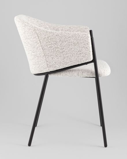 Стул обеденный Sheep букле бело-серый