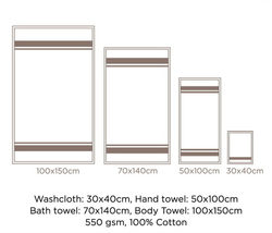 Полотенце 50x100 Hamam Pera белое