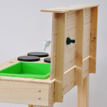 Кухня детская игровая, 72х41х98, Офелия, деревянная, для девочек и мальчиков, большая, развивающие игрушки, Dipriz