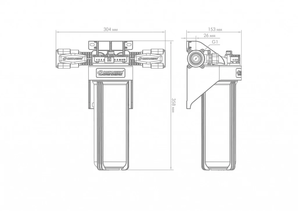 Фильтр Джилекс 1" М Т