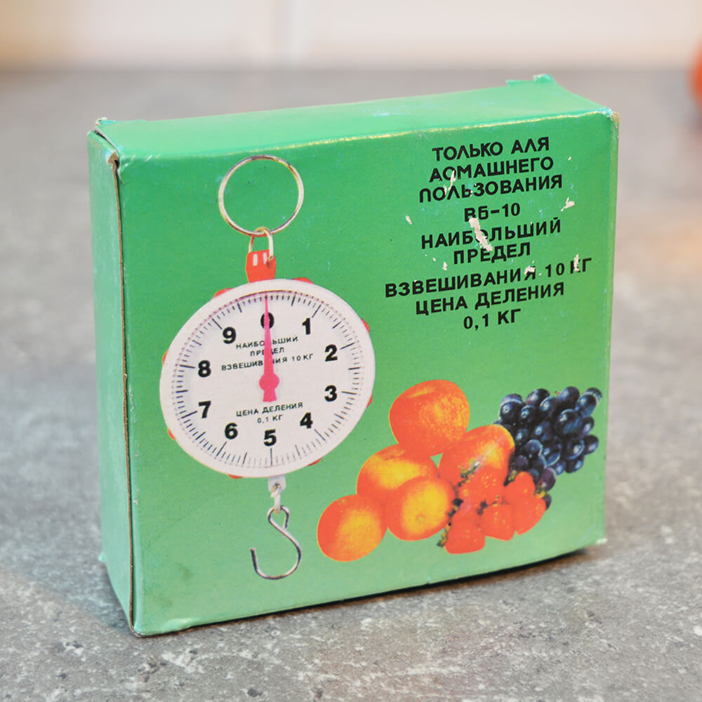 Безмен-весы 10кг круглый