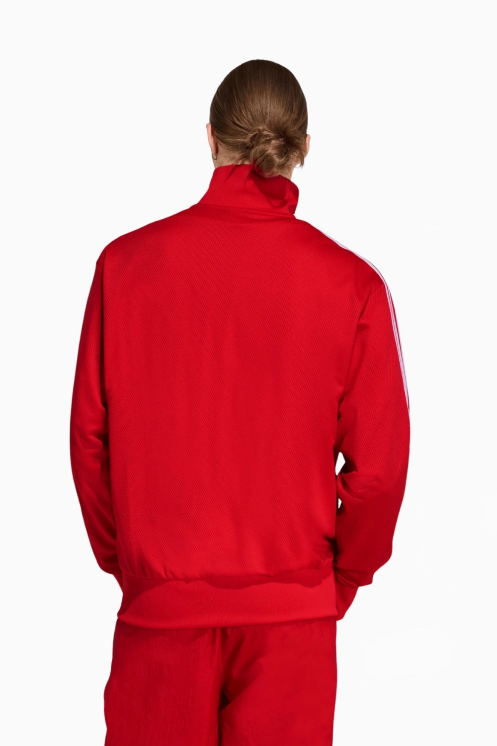 Кофта adidas Firebird Adicolor Mesh Track Top - красный