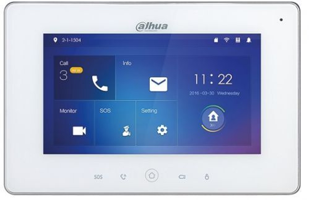 Видеодомофон  Dahua DHI-VTH5221DW-S2
