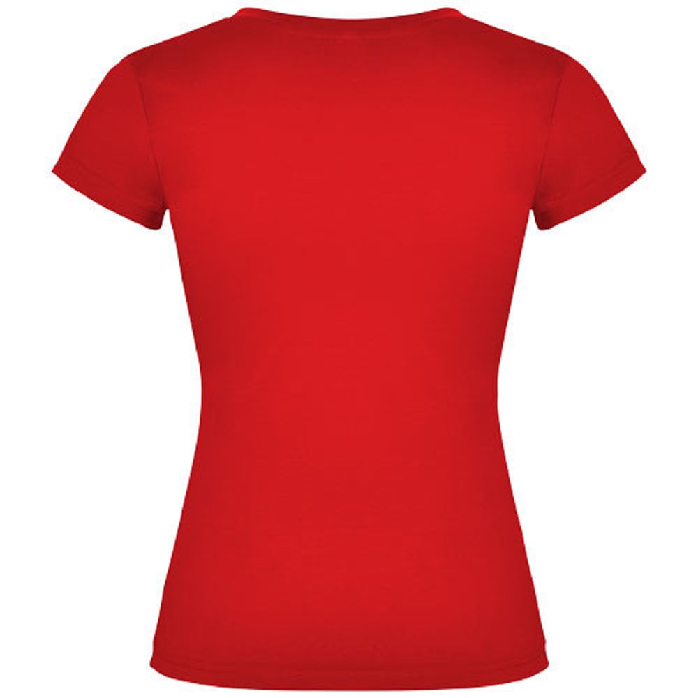 Женская футболка Victoria с коротким рукавом и V-образным вырезом