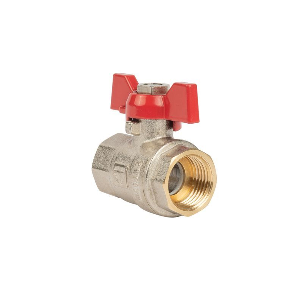 Кран шаровый ВР 1/2" бабочка HLV