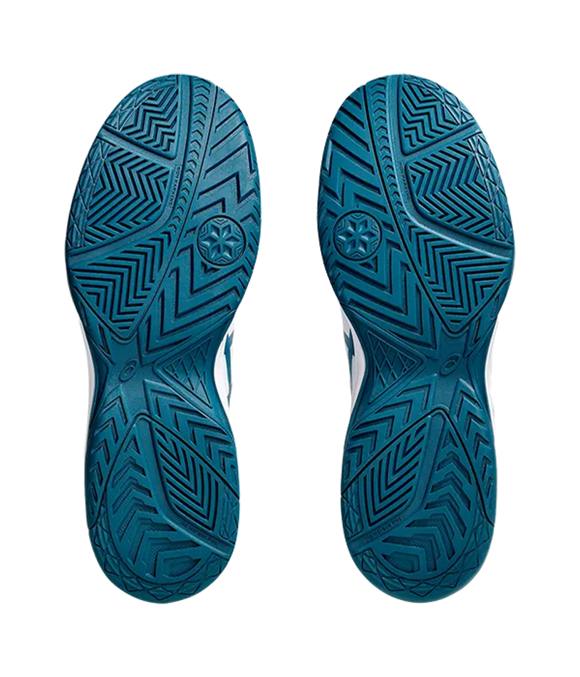 Asics Court Slide 3 Белый-Синие кроссовки Mako