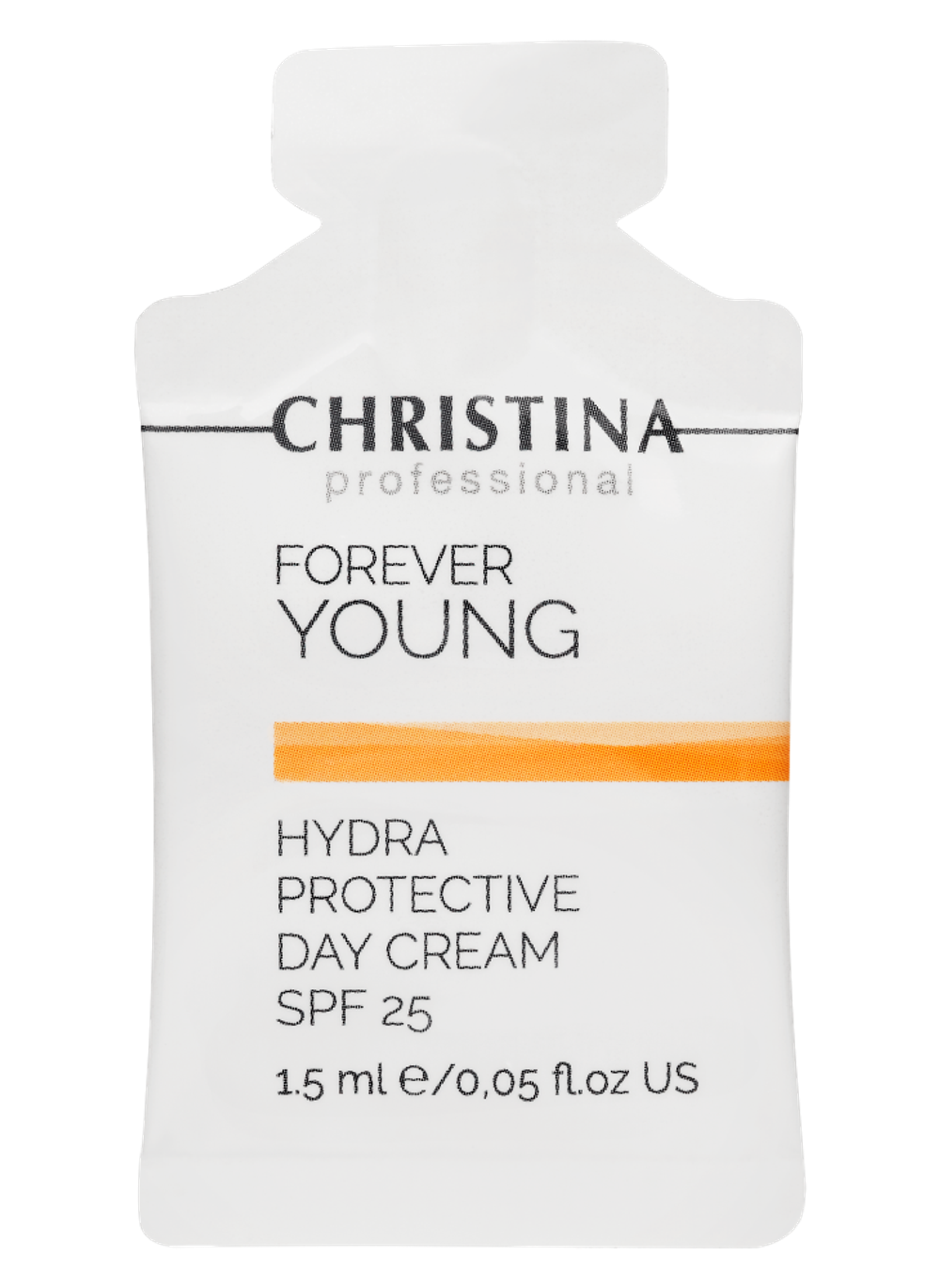 CHRISTINA Forever Young-Hydra Protective Day cream SPF-25 sachets kit 30 pcs