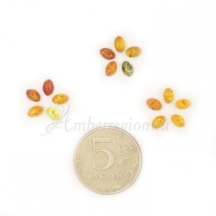 Янтарный кабошон