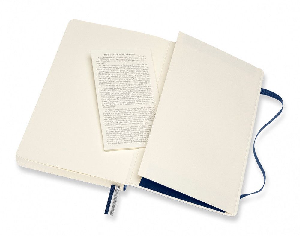 Блокнот Moleskine Classic Soft Expended Large 130х210 мм (QP616EXPB20)