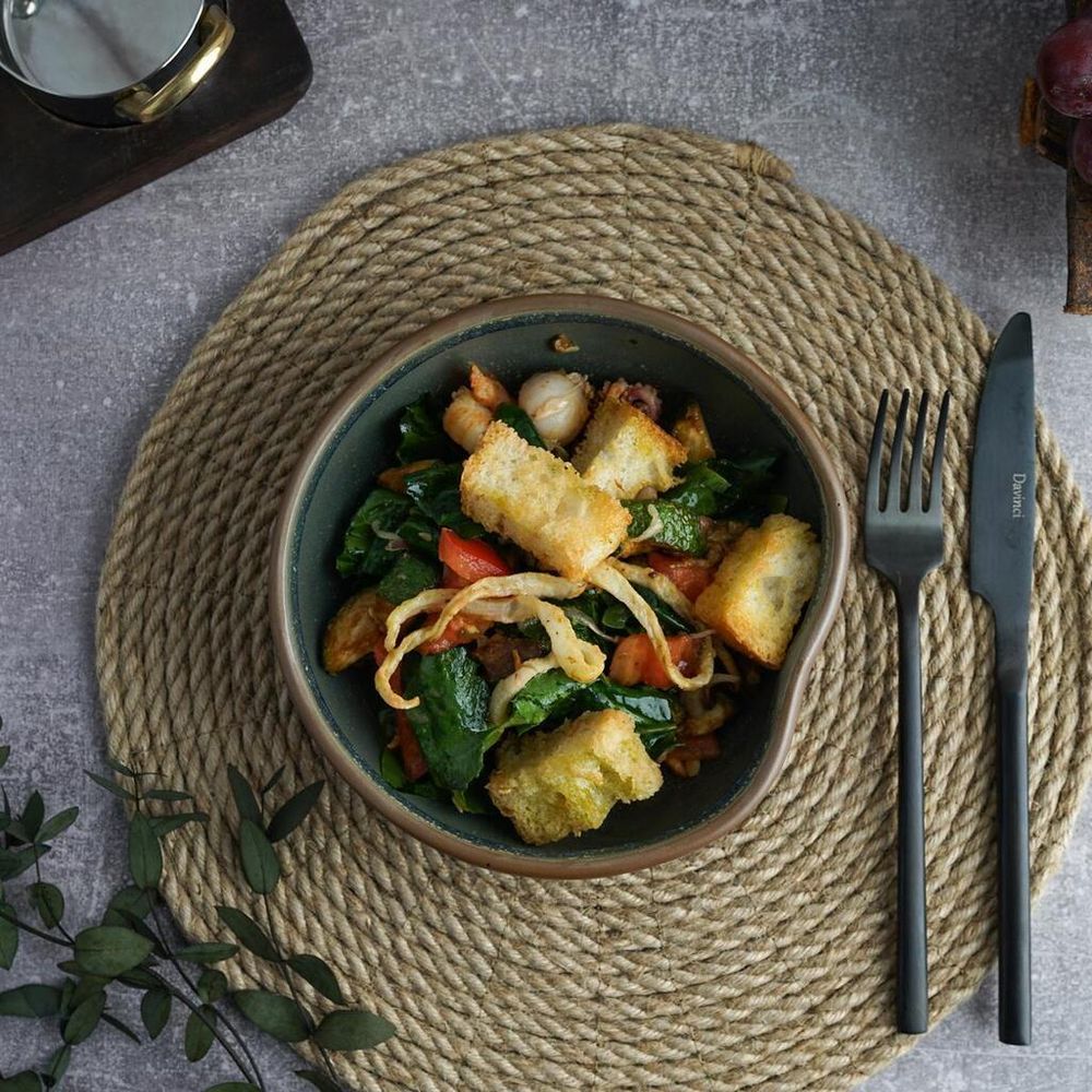 Салатник 420 мл 16,5*15,5 см h5,2 cм Village Purple New Brown Taiga P.L. [4]