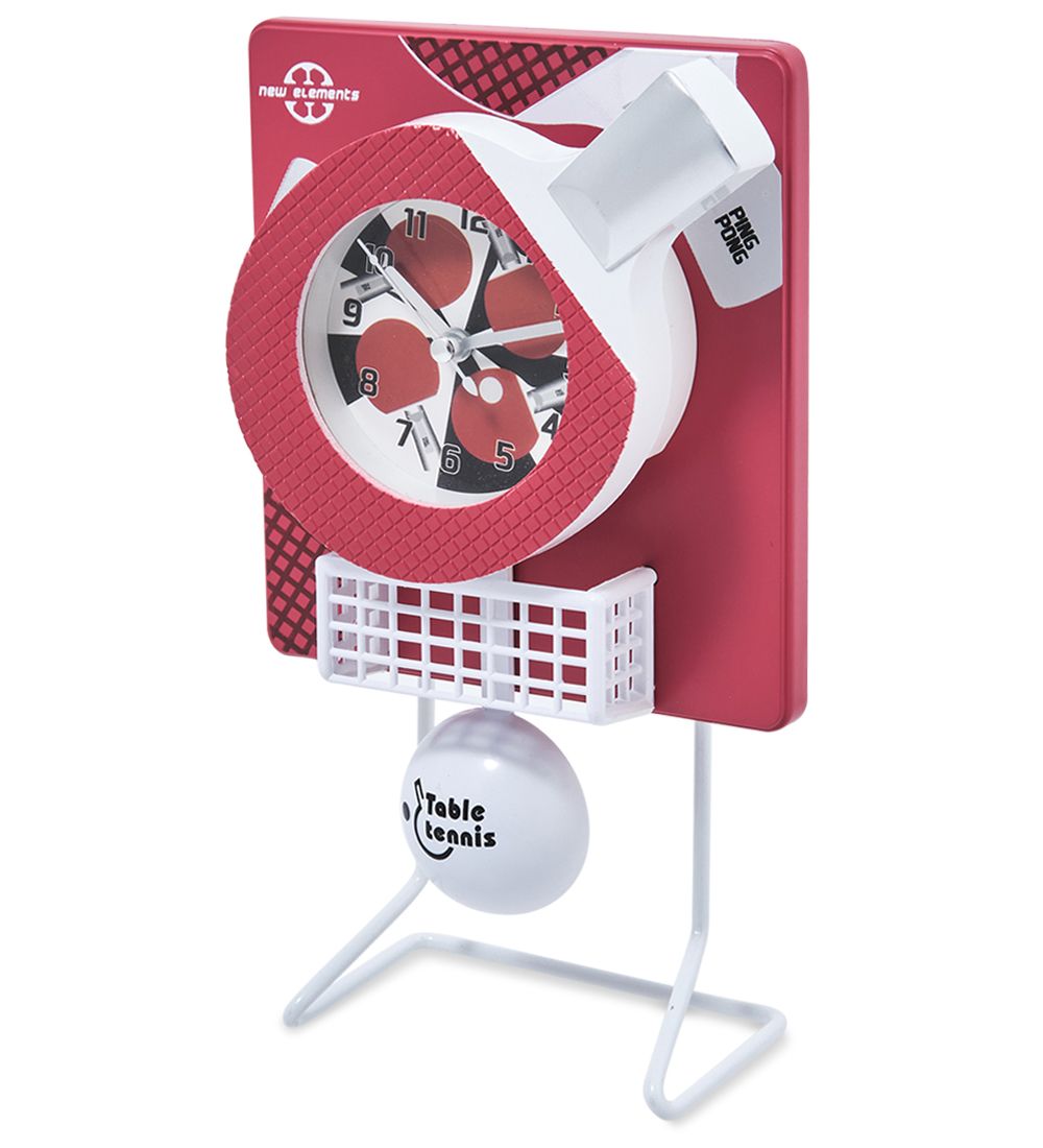 CL-50/2 Часы «Теннисная ракетка» бордовый