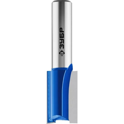 Фреза пазовая прямая 14х19мм, хвостовик 8мм ЗУБР