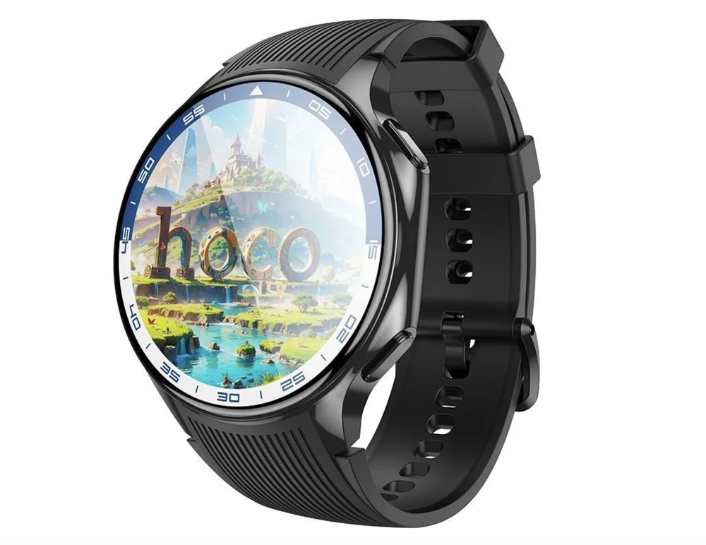 Смарт-часы Hoco Y24 Amoled, black