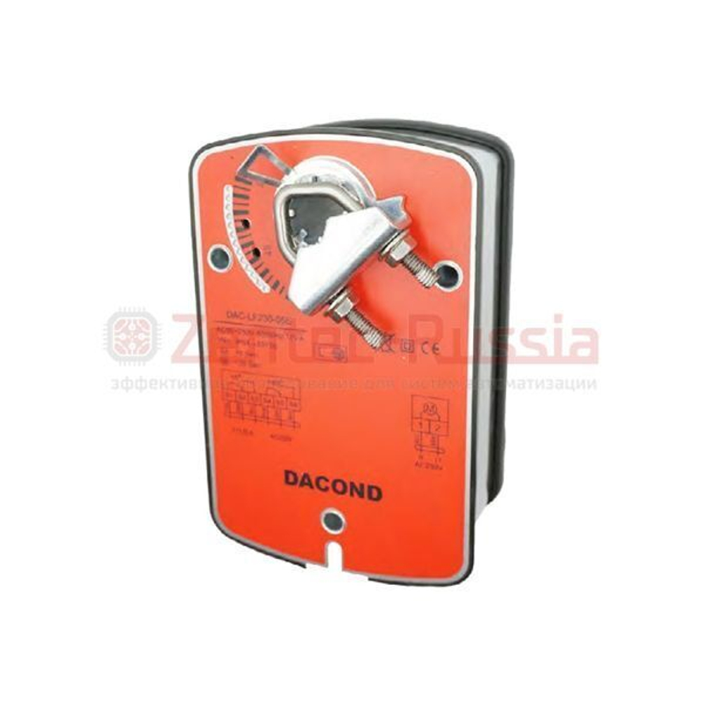 Электропривод DACOND DAC-LF24-05SM с возвратной пружиной