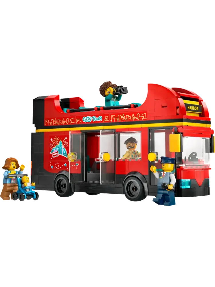 Конструктор City 60407 Двухэтажный экскурсионный автобус