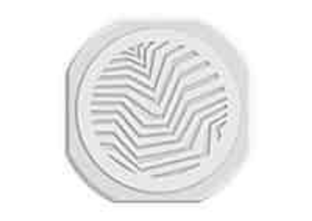 Вент.решетка ТЕНЕВАЯ D150 мм Белый (под трубу 125 мм)