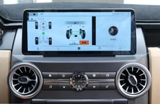 Магнитола для Land Rover Discovery 3 2004-2009 (DENSO) - Radiola RDL-6710 монитор 12.3" на Android 13, 8Гб+128Гб, CarPlay, 4G SIM-слот