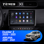 Teyes X1 10.2" для Renault Duster 2020-2021