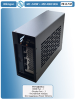 Внешняя видеокарта EGPu Wikingoo M2-215 - 240W + MSI GeForce RTX 4060 8Gb. Thunderbolt 3/4.