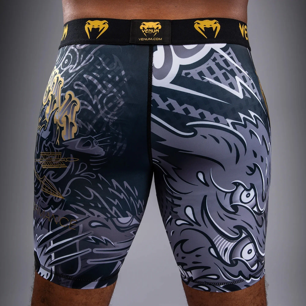 Компрессионные Шорты Venum Wolf Atak Vale Tudo Shorts black/grey