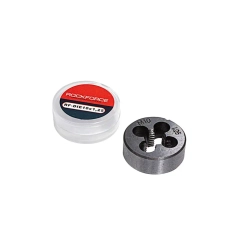 Плашка M10x1.25-?30мм, в пластиковом футляре RockForce##Rock FORCE RF-DIE10x1,25