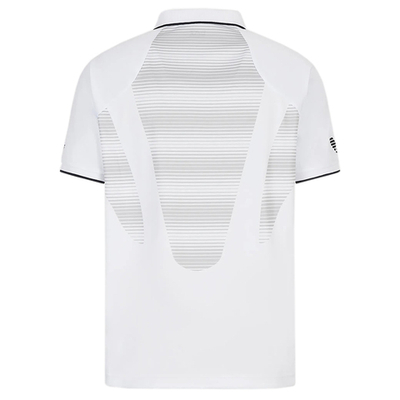 Мужское поло теннисное EA7 Man Jersey Polo Shirt - white