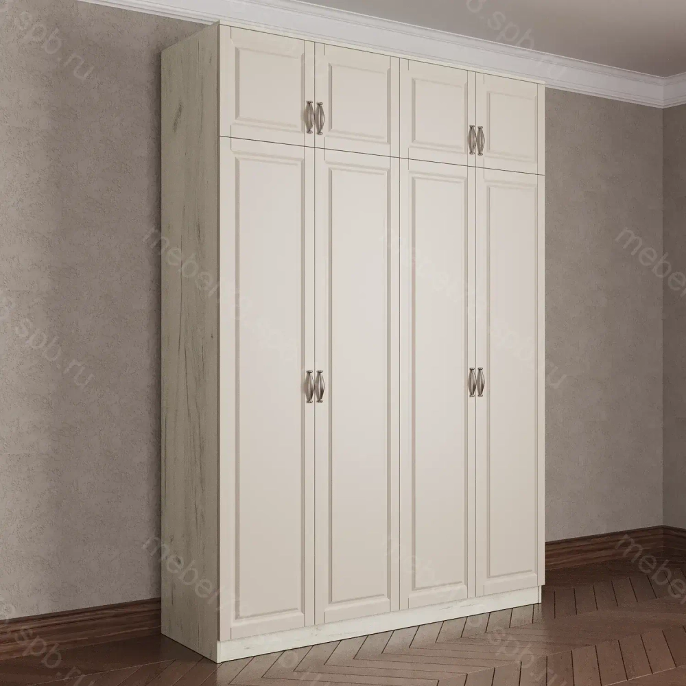 Шкаф распашной с антресолью 4/8 (мадес)