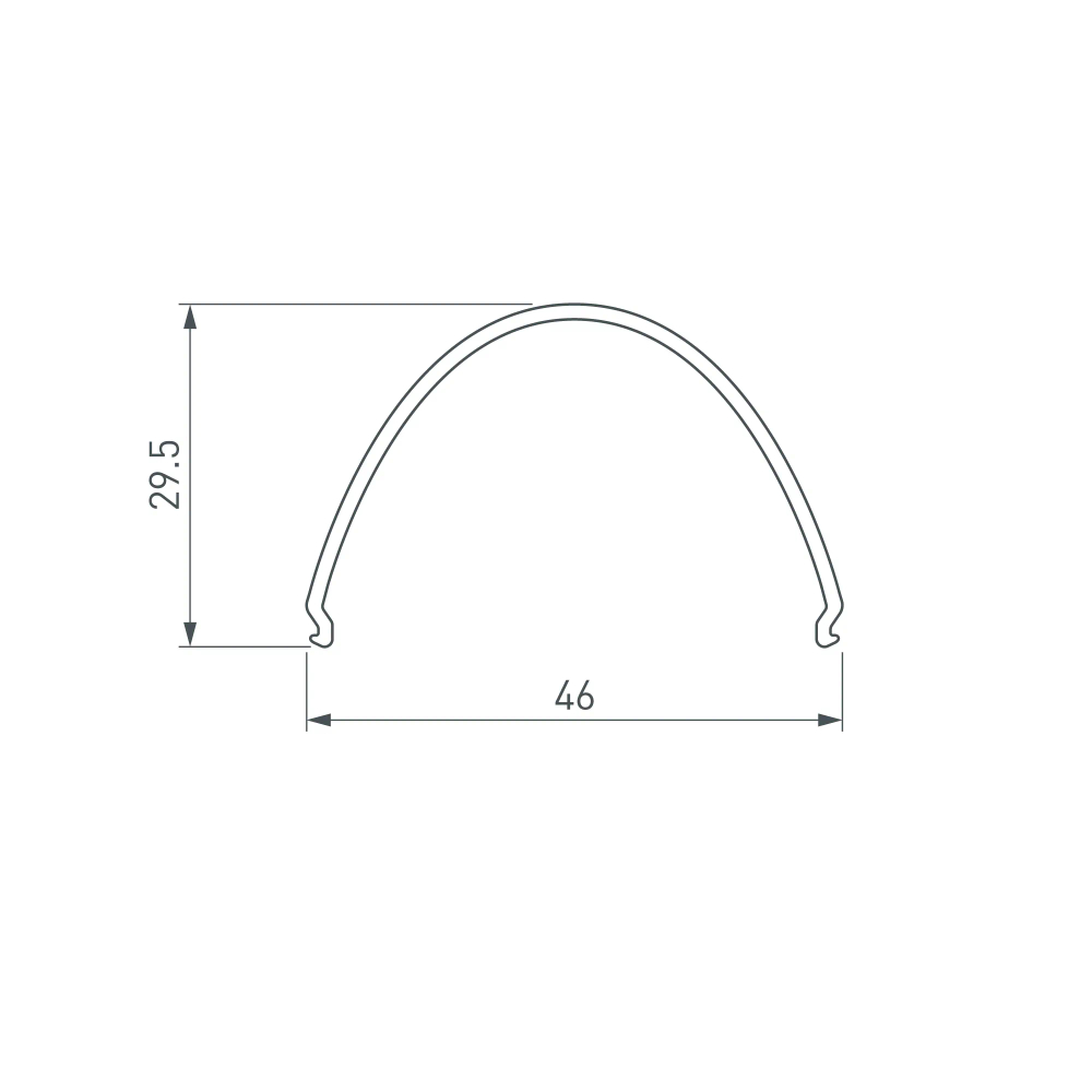 Экран ARH-LINE-B-3652-2000 OPAL (Arlight, Пластик) 036348