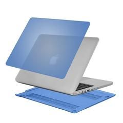 Чехол Hardshell Case для Macbook Pro 16" (2019г) (A2141) (Синий прозрачный)
