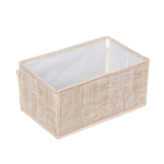 Комплект коробов тм VETTA ЛЁН, текстиль, бежевый, 25х15х12см, 2 шт