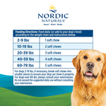 Nordic Naturals, поддержка пищеварения с пробиотиками, костный бульон для собак, 30 жевательных таблеток, 150 г (5,29 унции)
