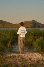 Футболка Called a Garment Stone Shapes "Milk"