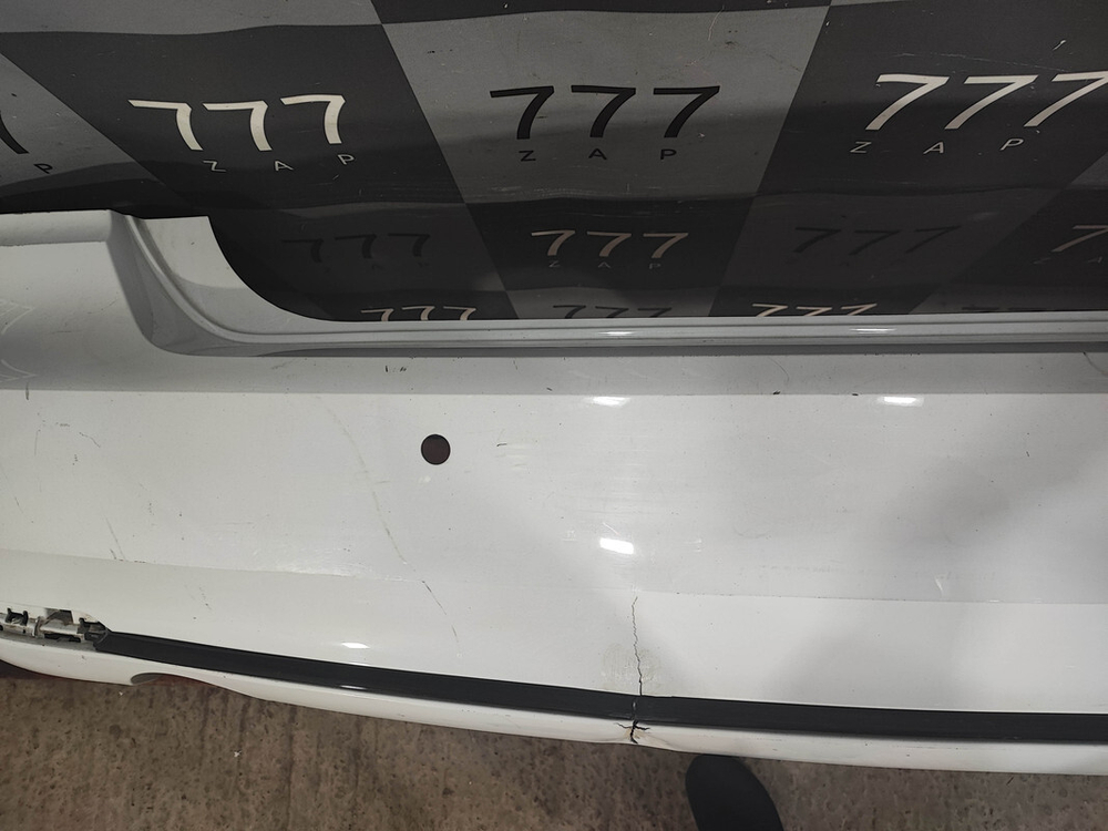 Бампер задний Volkswagen Polo 5 15-20 Б/У Оригинал 6RU807421D