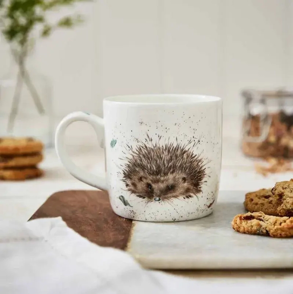 Royal Worcester Wrendale Designs 310мл Кружка «Пробуждение Ежика»