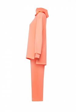 Спортивный костюм с брюками розовый 14-03-21 SS